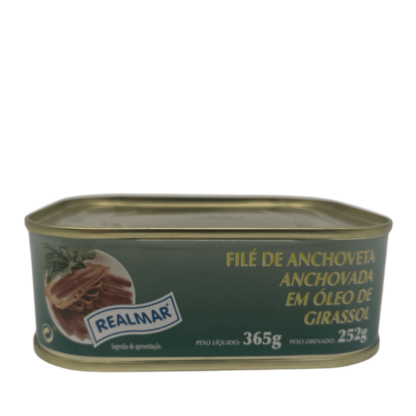 Filé de Anchova em Óleo de Girassol Realmar 365g